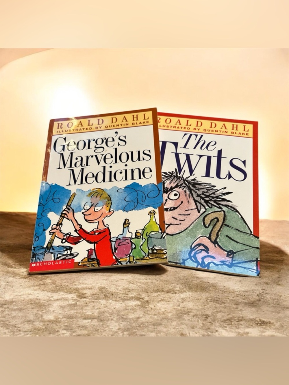 Roald Dahl’s The Twits & George’s Marvelous Medicine Duo- Vintage Paperbacks